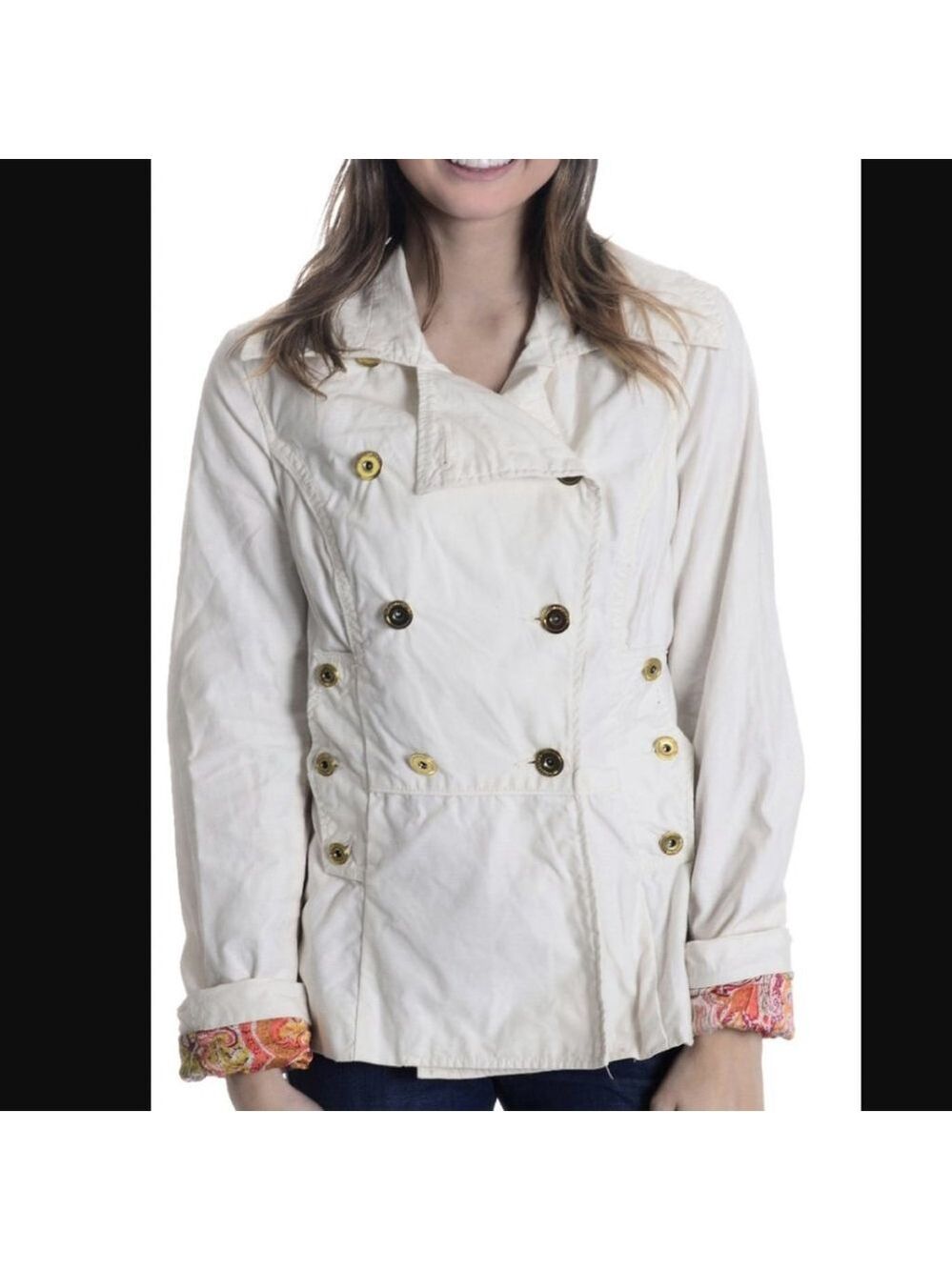 TWILLTWENTYTWO Lara Cotton Mini Trench Coat/Jacket